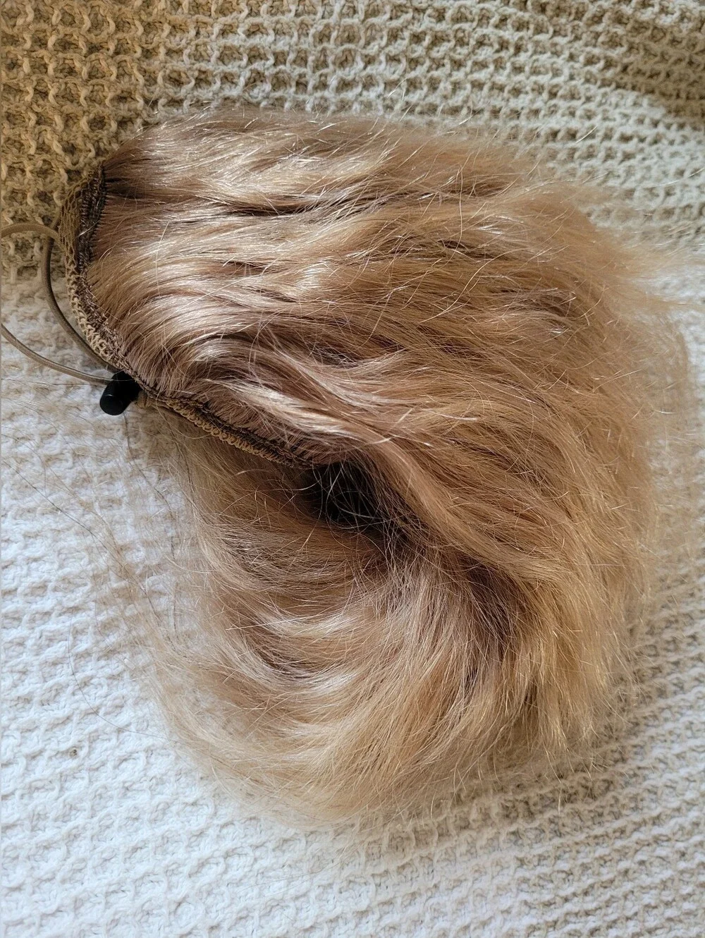 Luxy Hair Bun Extension, Color 7T18 Bronde Balayage, 100% Remy